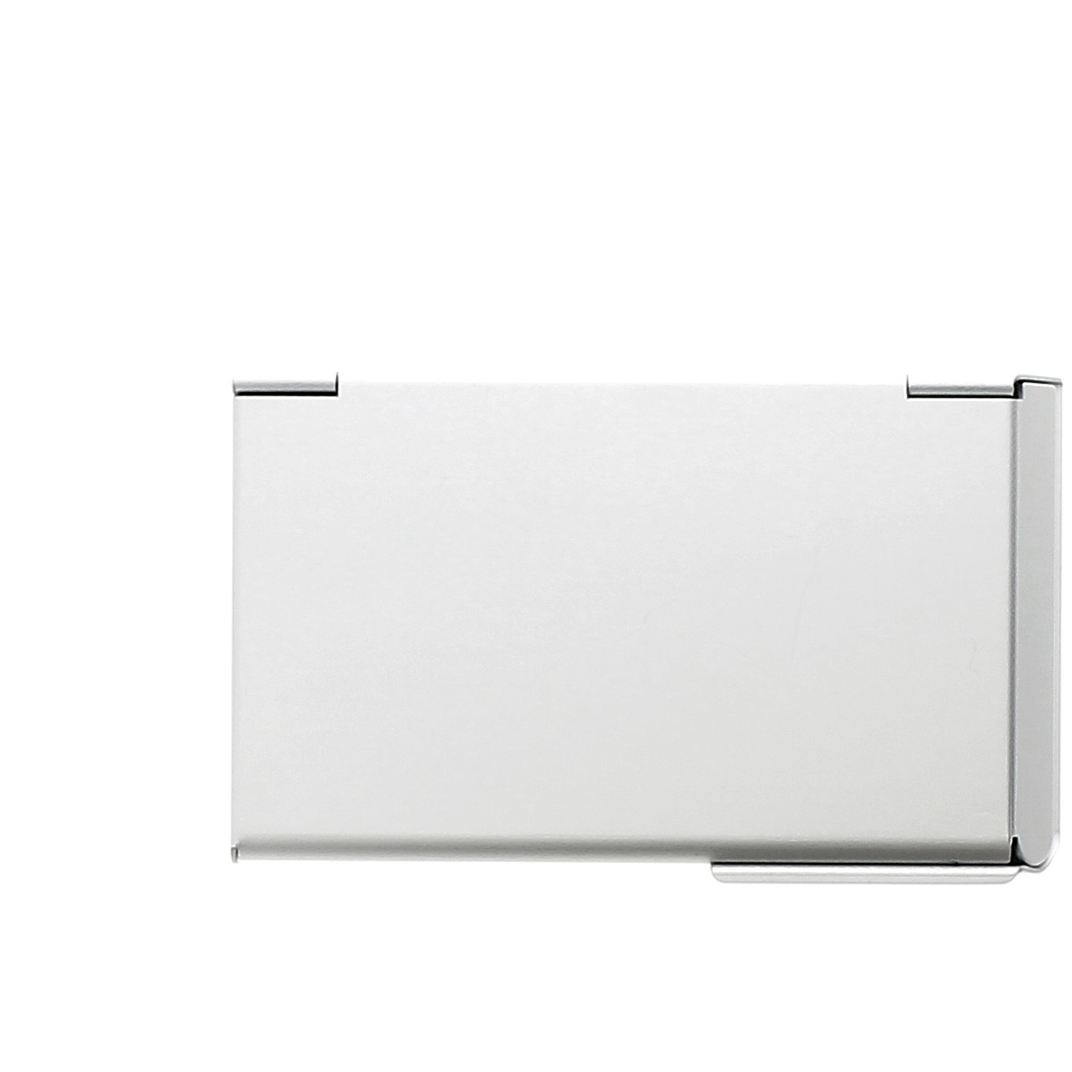 OGON Aluminum Business card holder One Touch - Silver